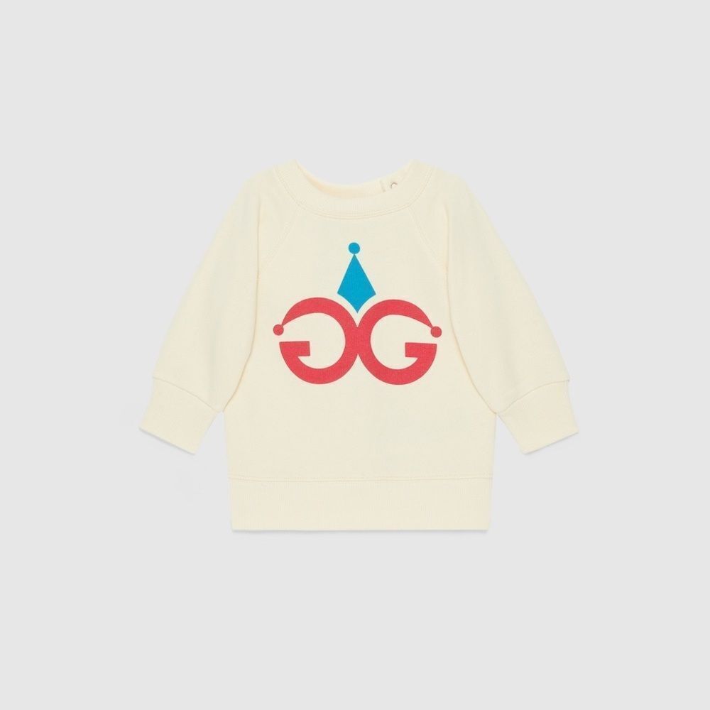 Brand new BABY PRINTED COTTON SWEATSHIRT 3/6 months